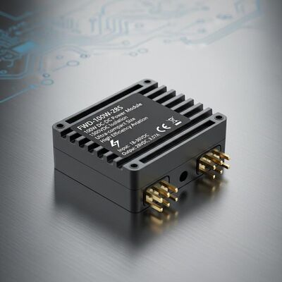 FWD-100W-28S Series 100W DC-DC Power Module with 1500VDC Isolation and Ultra-compact Size for High Efficiency Aviation Applications